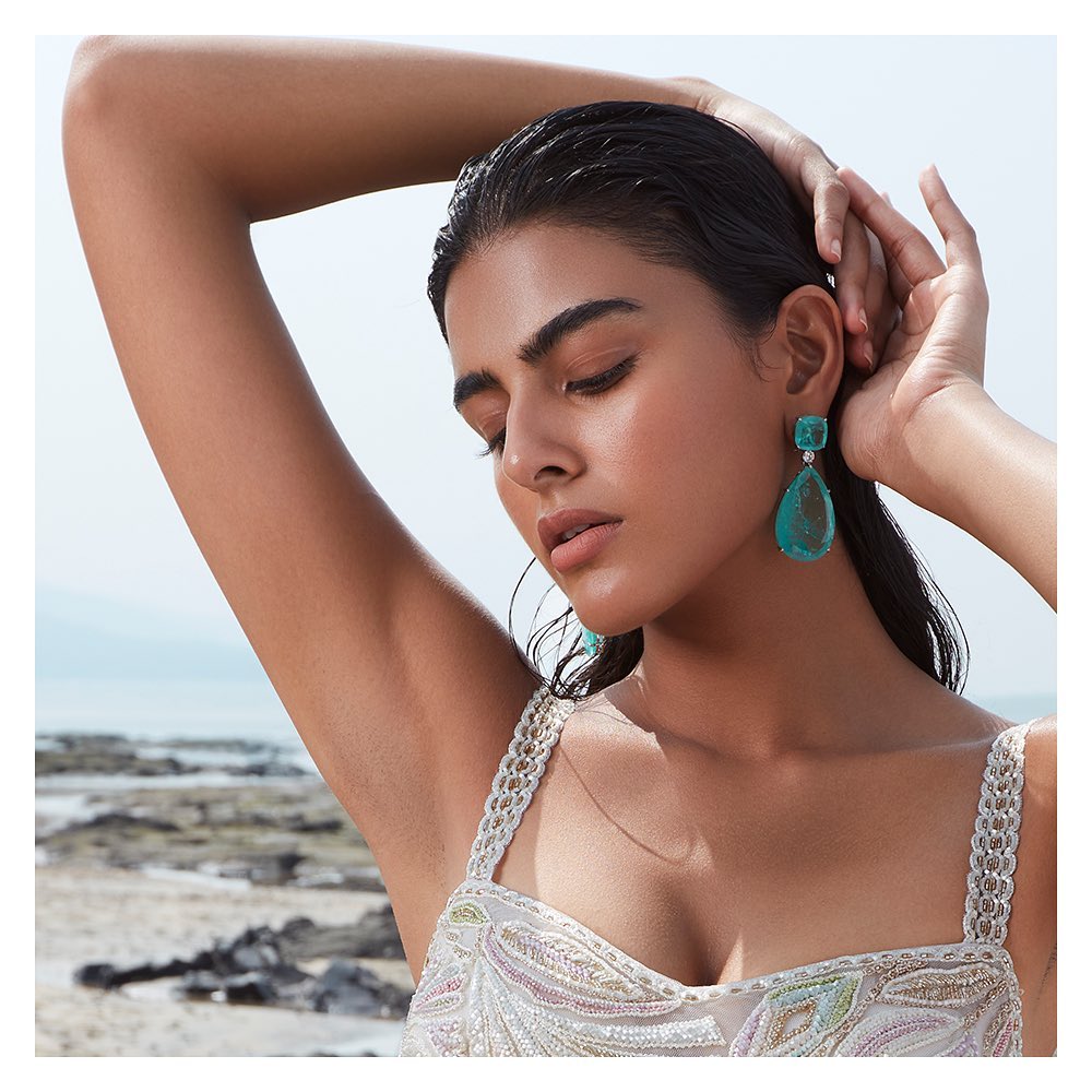 Earrings - Diamonte