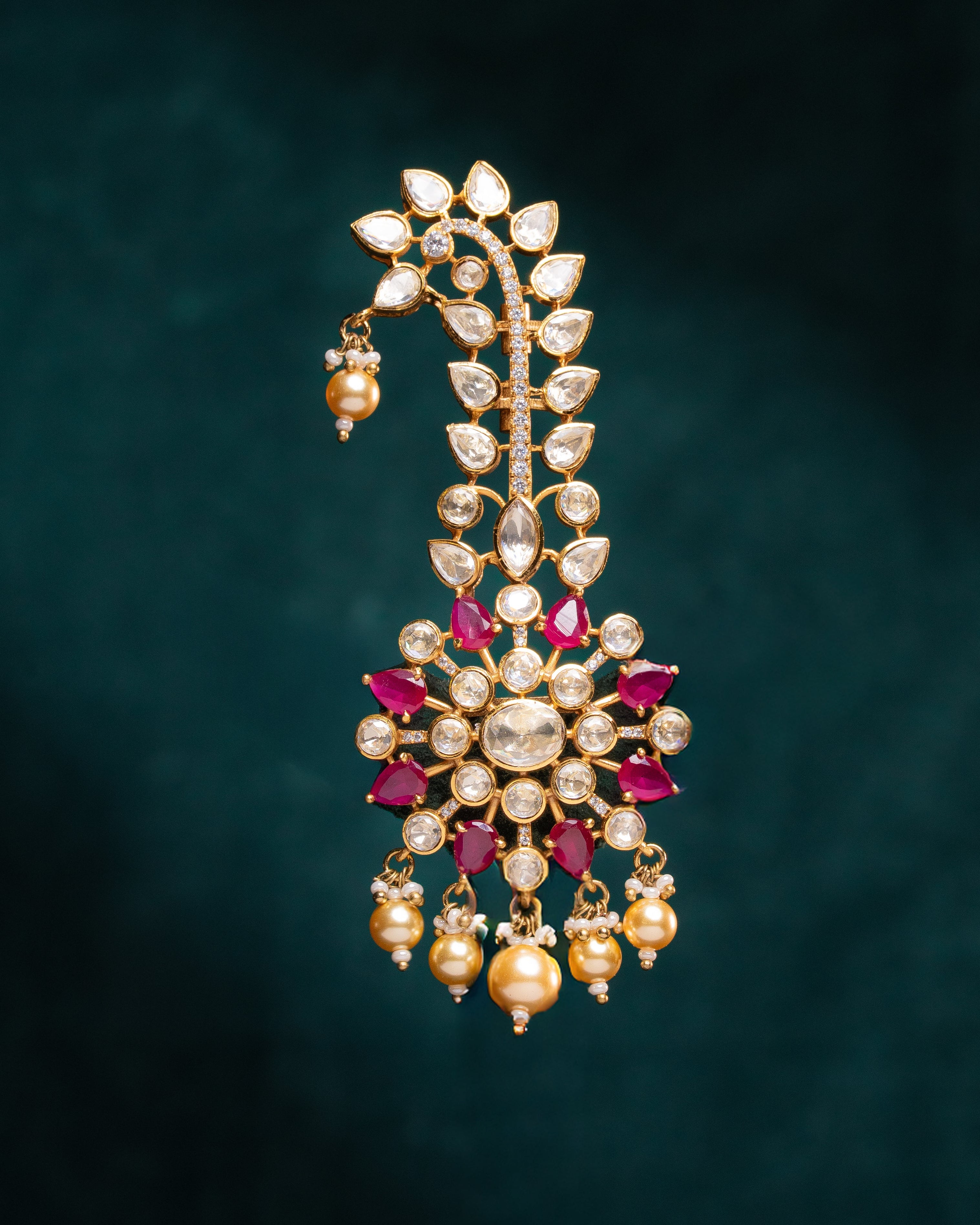 Royal Ruby Kundan Kalgi
– JoolryIndia