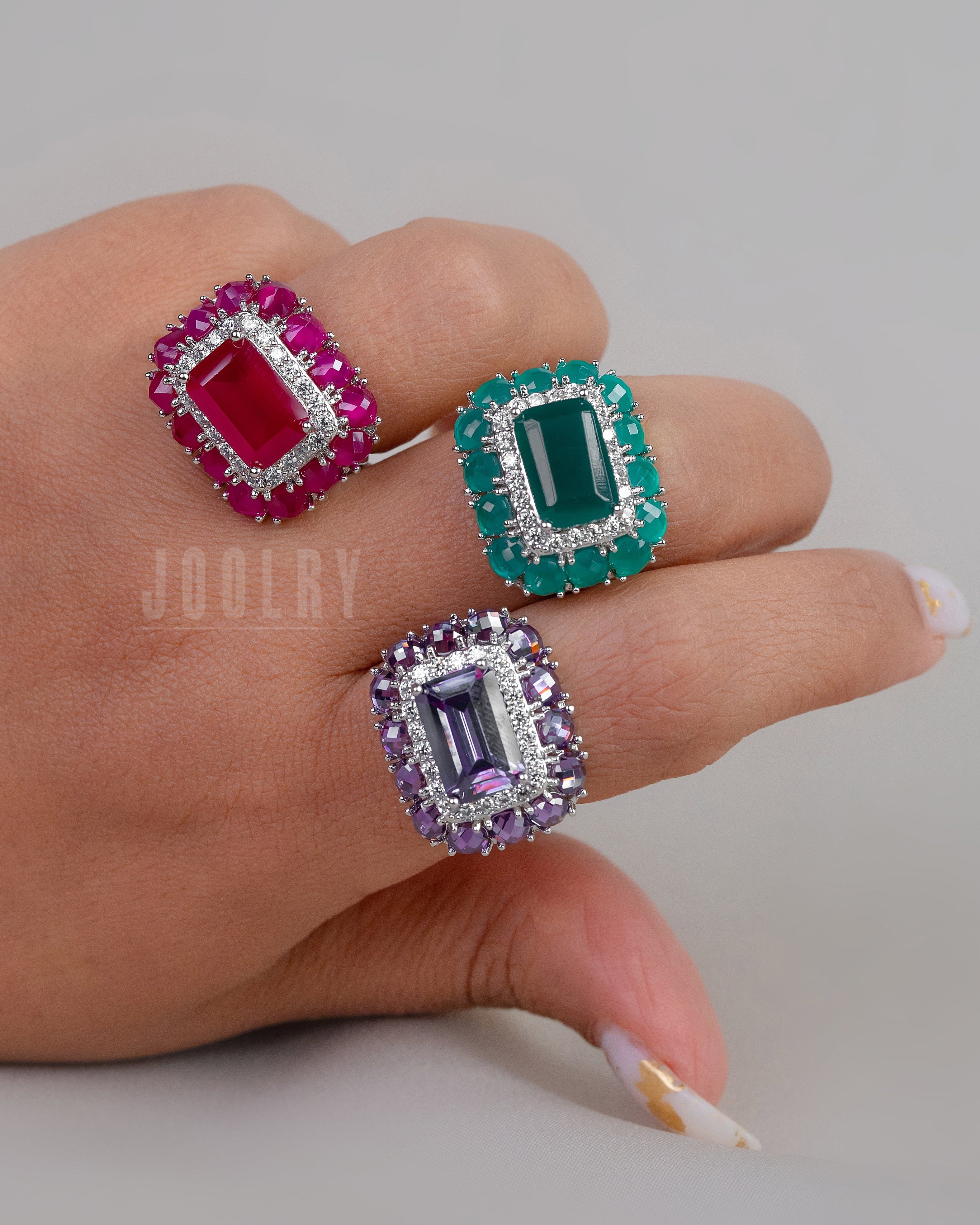 Rosen Rectangular Ring
– JoolryIndia