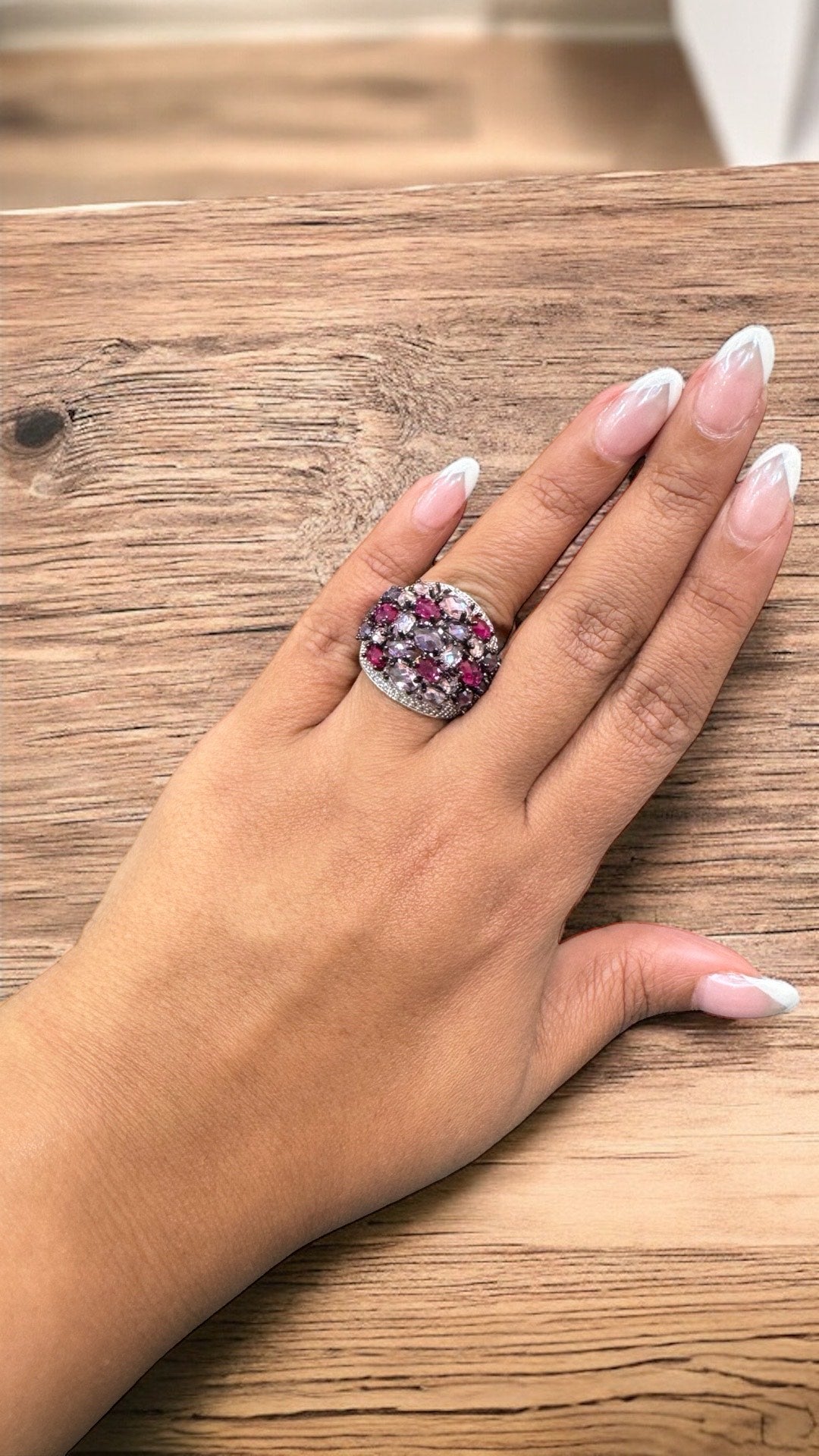 Cocktails Dreams Rhinestone Ring
– Joolr...
