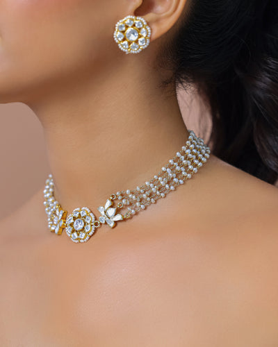 Yami Moissanite Choker Set