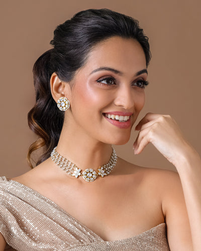 Yami Moissanite Choker Set