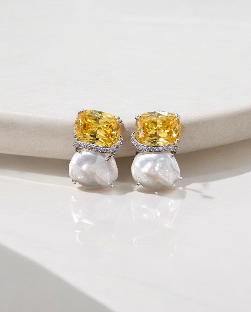 Premium Baroque Pearl Earrings