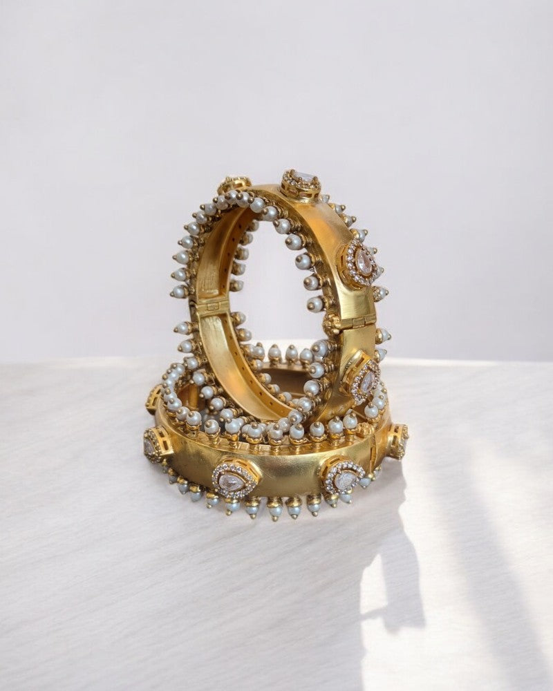 Kaur Polki Bangles