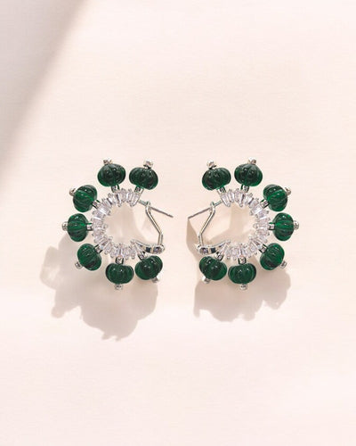 Baguette Green Hoops