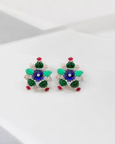 Multi-Gem Tutti Frutti Studs