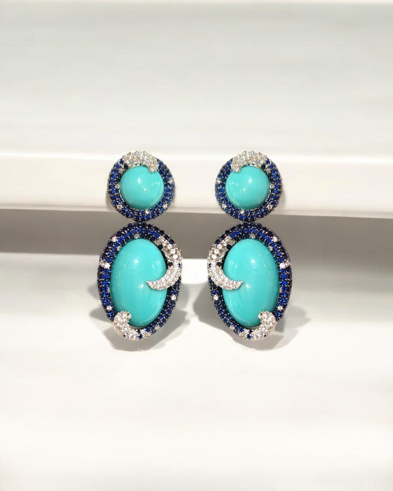 Barse Turquoise Earrings