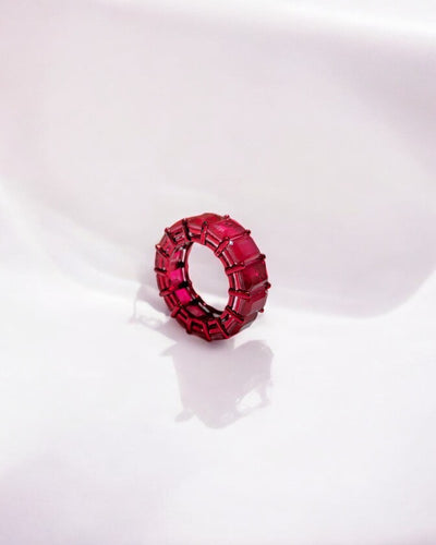 Enamel Fantasy Ring