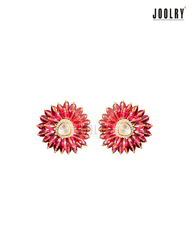 Polki Bloom Studs