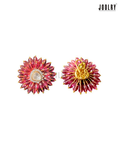 Polki Bloom Studs