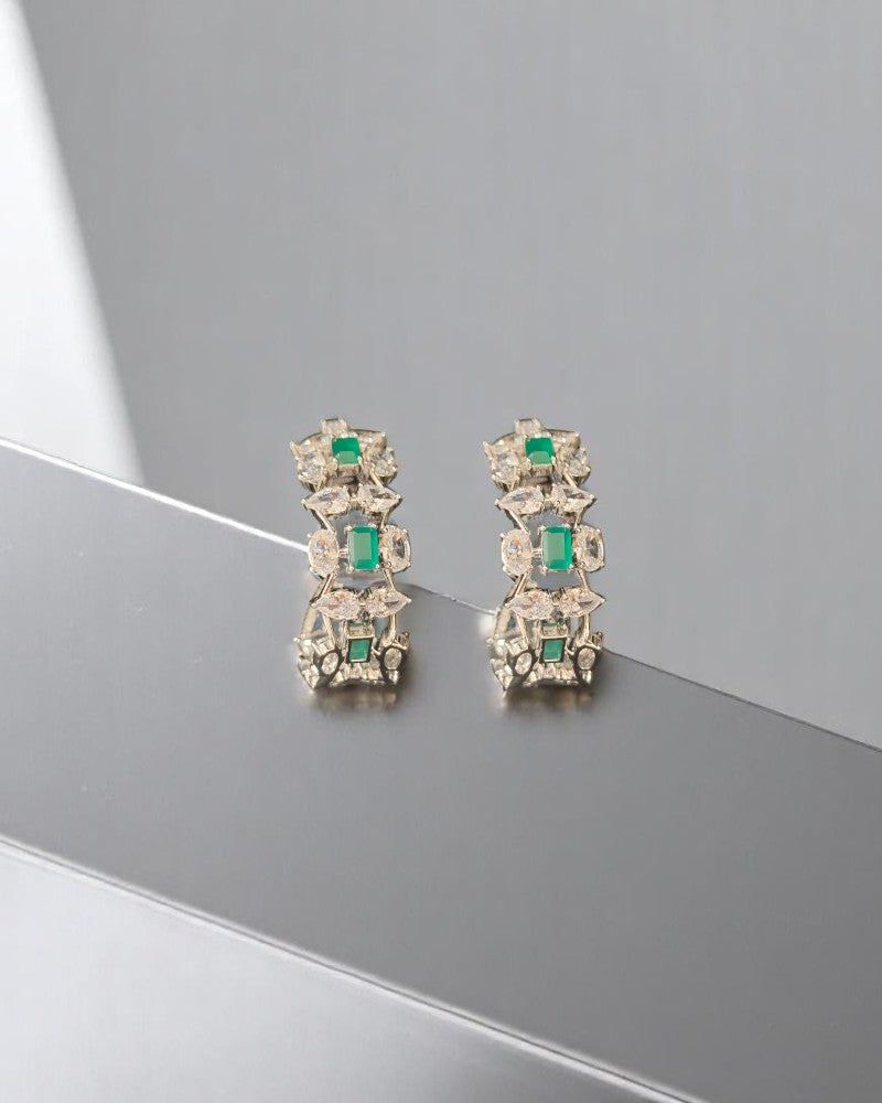 Exclusive Diamonte Hoops