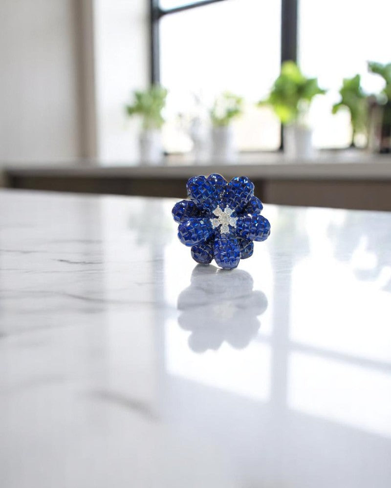 3D FLORAL RING