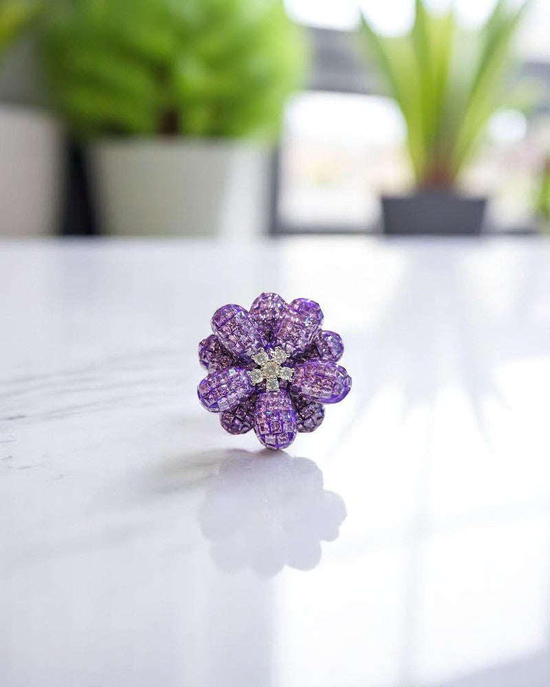 3D FLORAL RING
