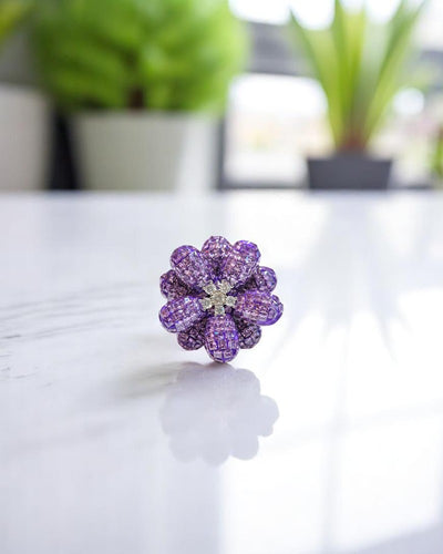 3D FLORAL RING