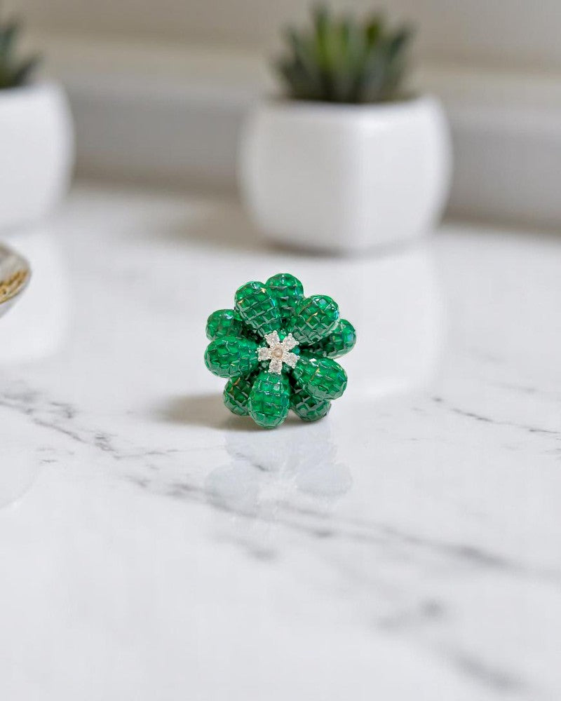 3D FLORAL RING