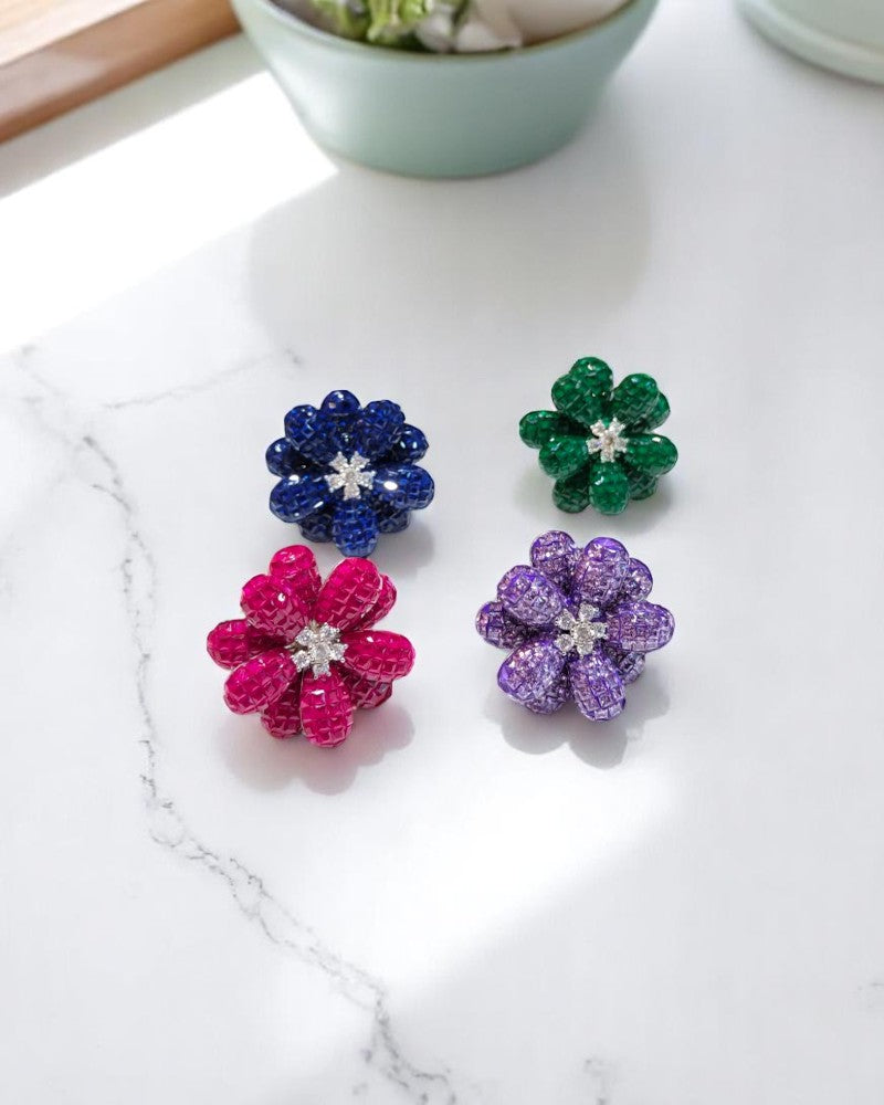 3D FLORAL RING