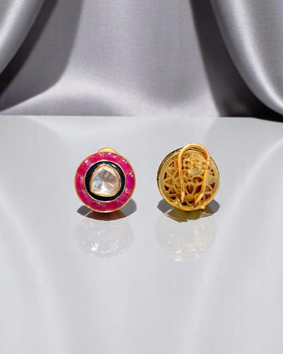 Crimson Red  Studs
