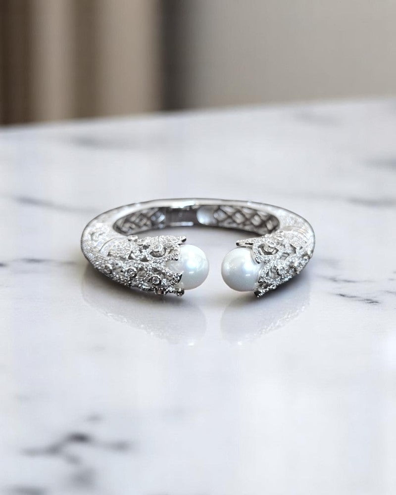 Adjustable Pearl Kada