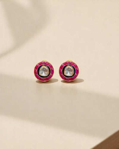 Crimson Red  Studs