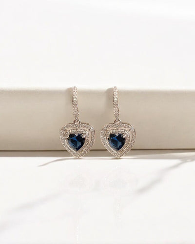 Heart Drop Earrings