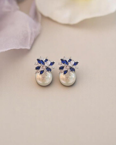 Royal Bloom Pearl Studs
