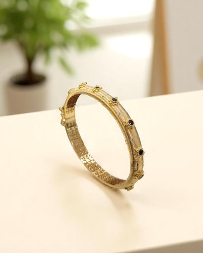 Textured Gold Premium Bangles