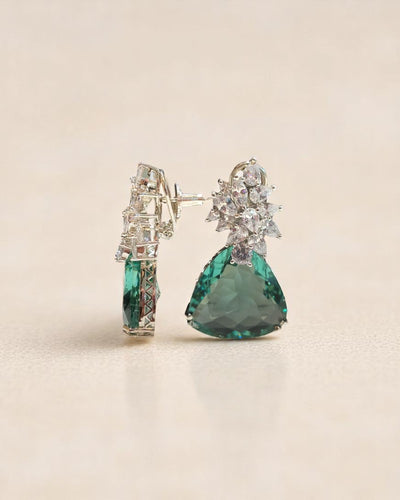Triangular Drop Earrings