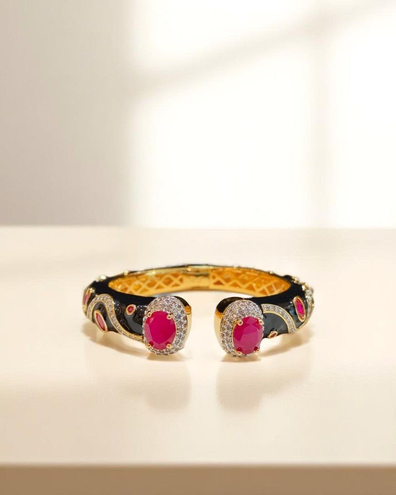 Glow Enamel Bangles