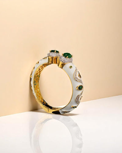 Glow Enamel Bangles
