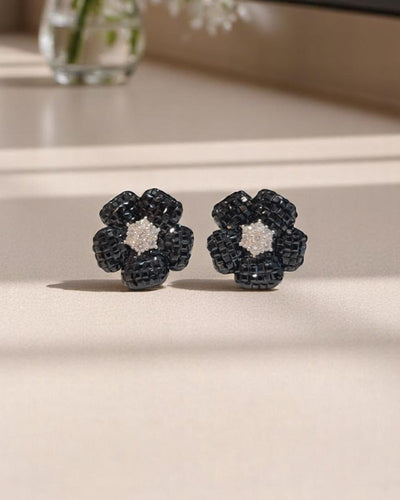 Dual Floral Stud