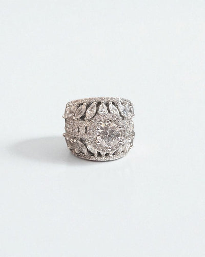 Maria Solitaire & Marquise Ring