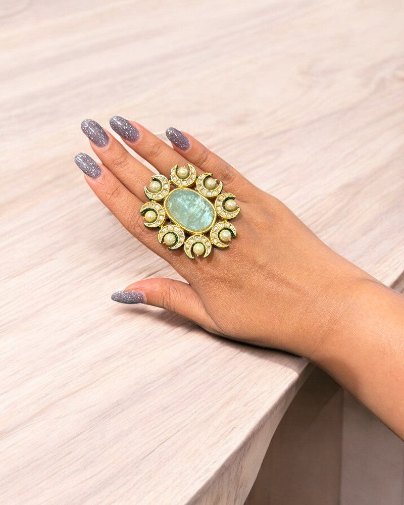 Fluorite Chand Ring