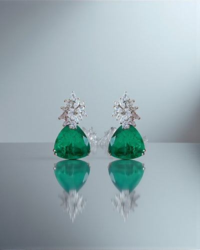 Triangular Drop Earrings