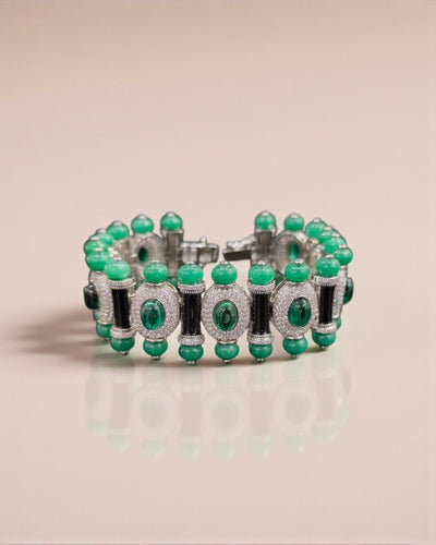 Pave Enamel Bracelets