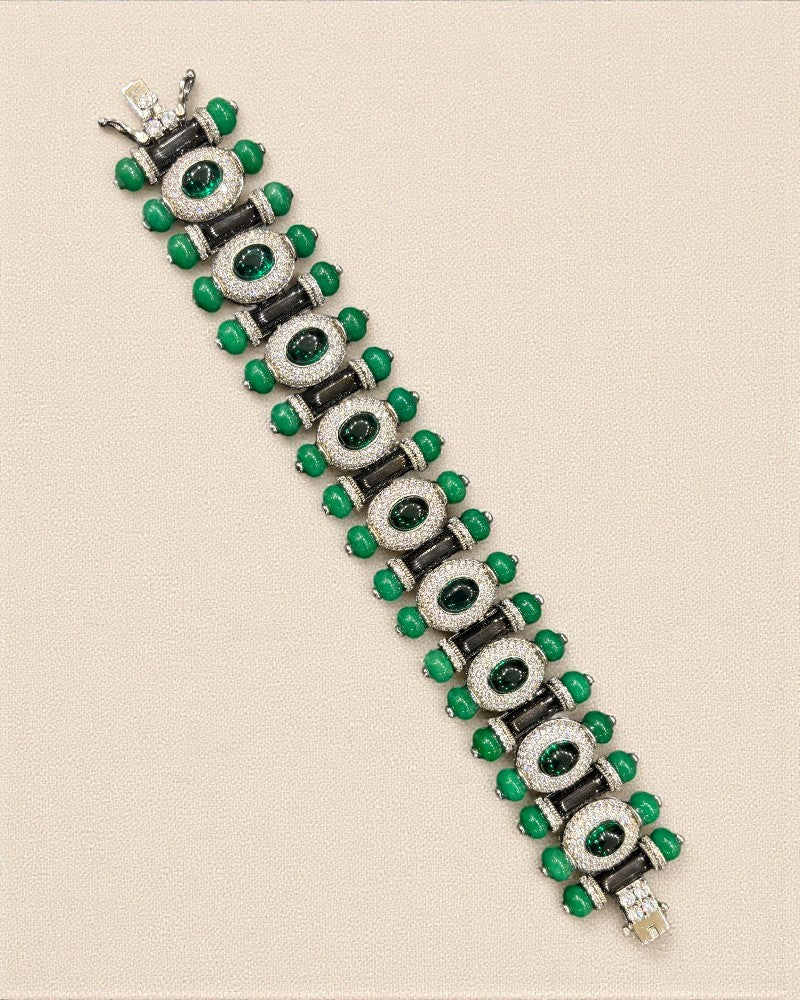 Pave Enamel Bracelets
