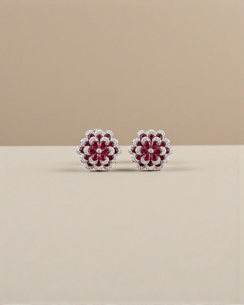 Sparkle Flora Studs