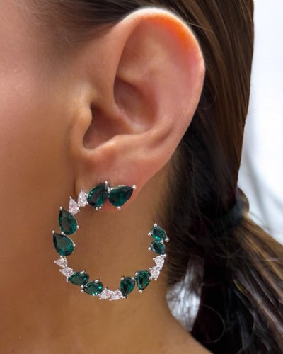 Luxor Pear Shape Earrings