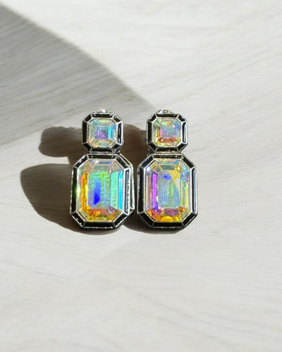 Ireland Crystal Enamel Earrings