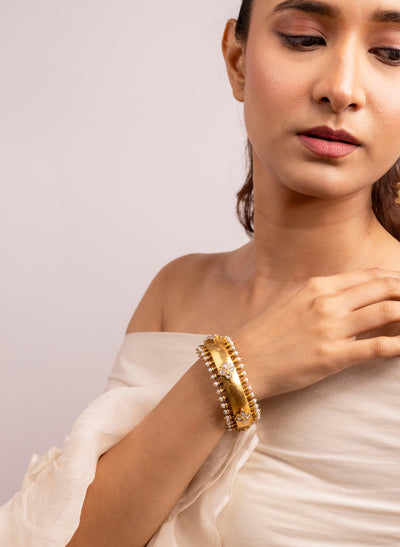 Kaur Polki Bangles