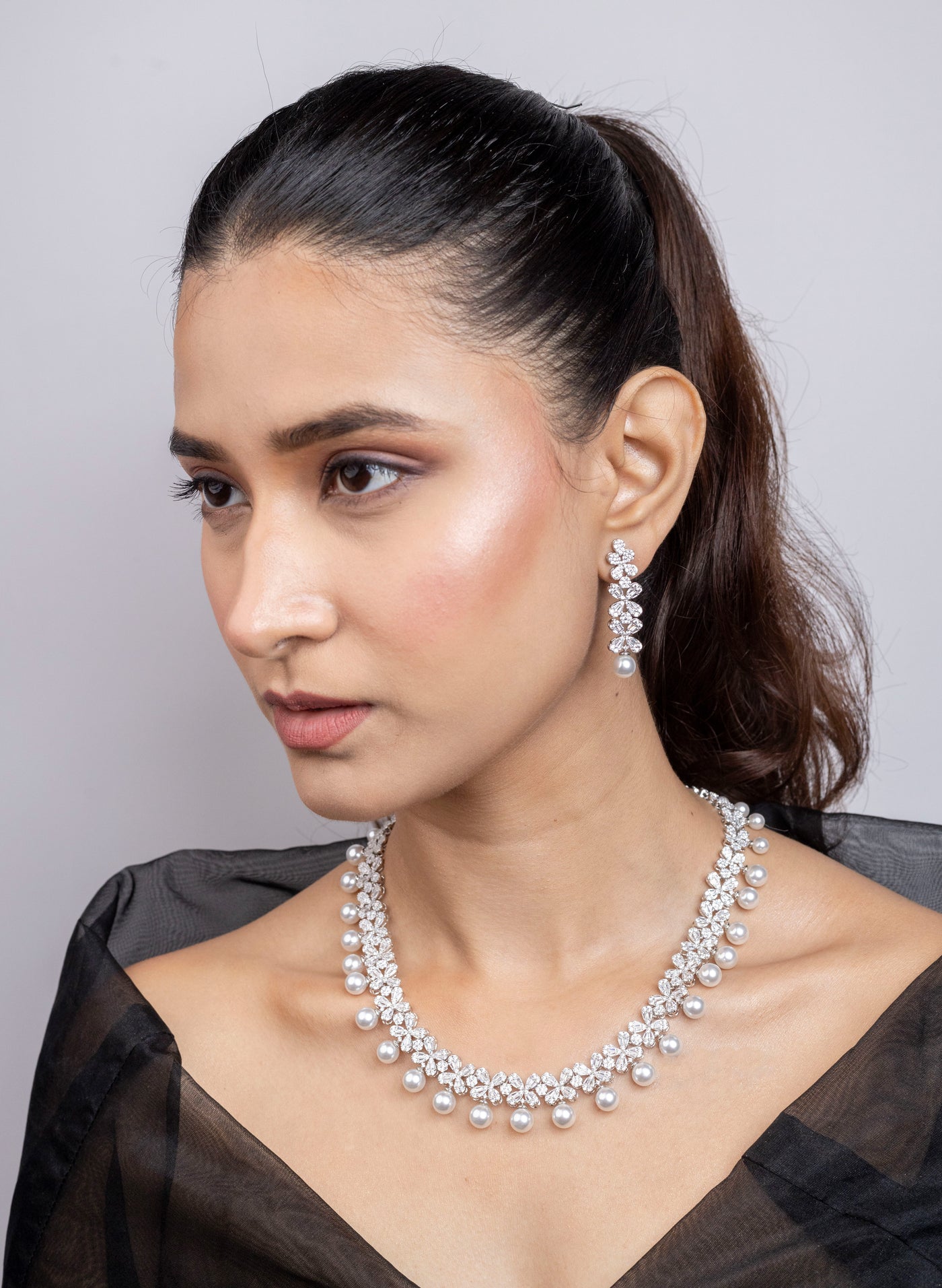 PERSIAN PEARL NECKLACE SET