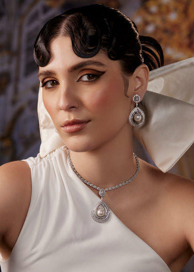 Caprioshka Pearl Necklace Set