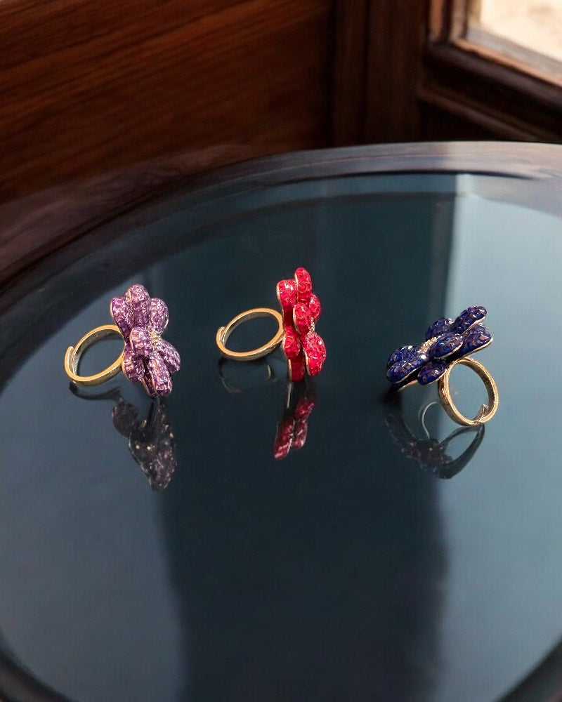3D FLORAL RING
