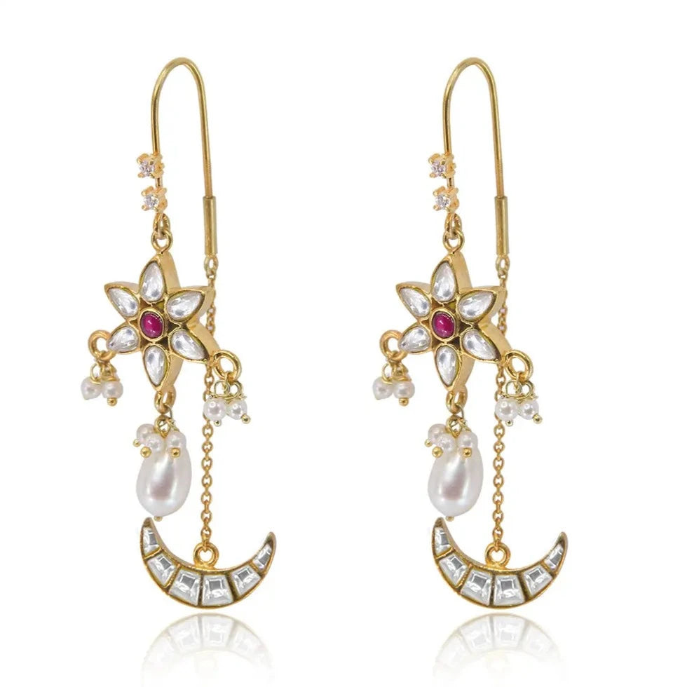 Chaand Taara Earrings