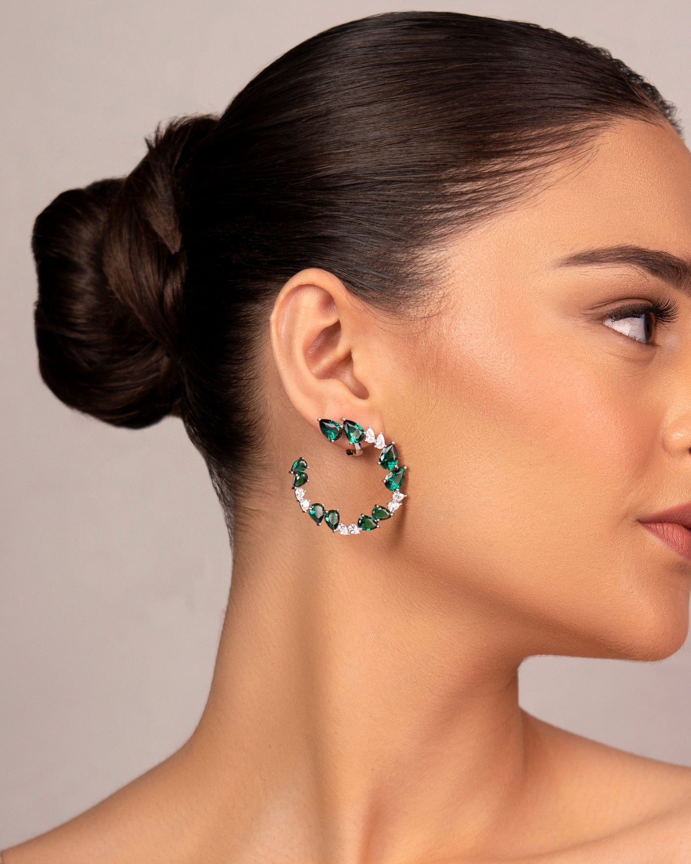 Luxor Pear Shape Earrings