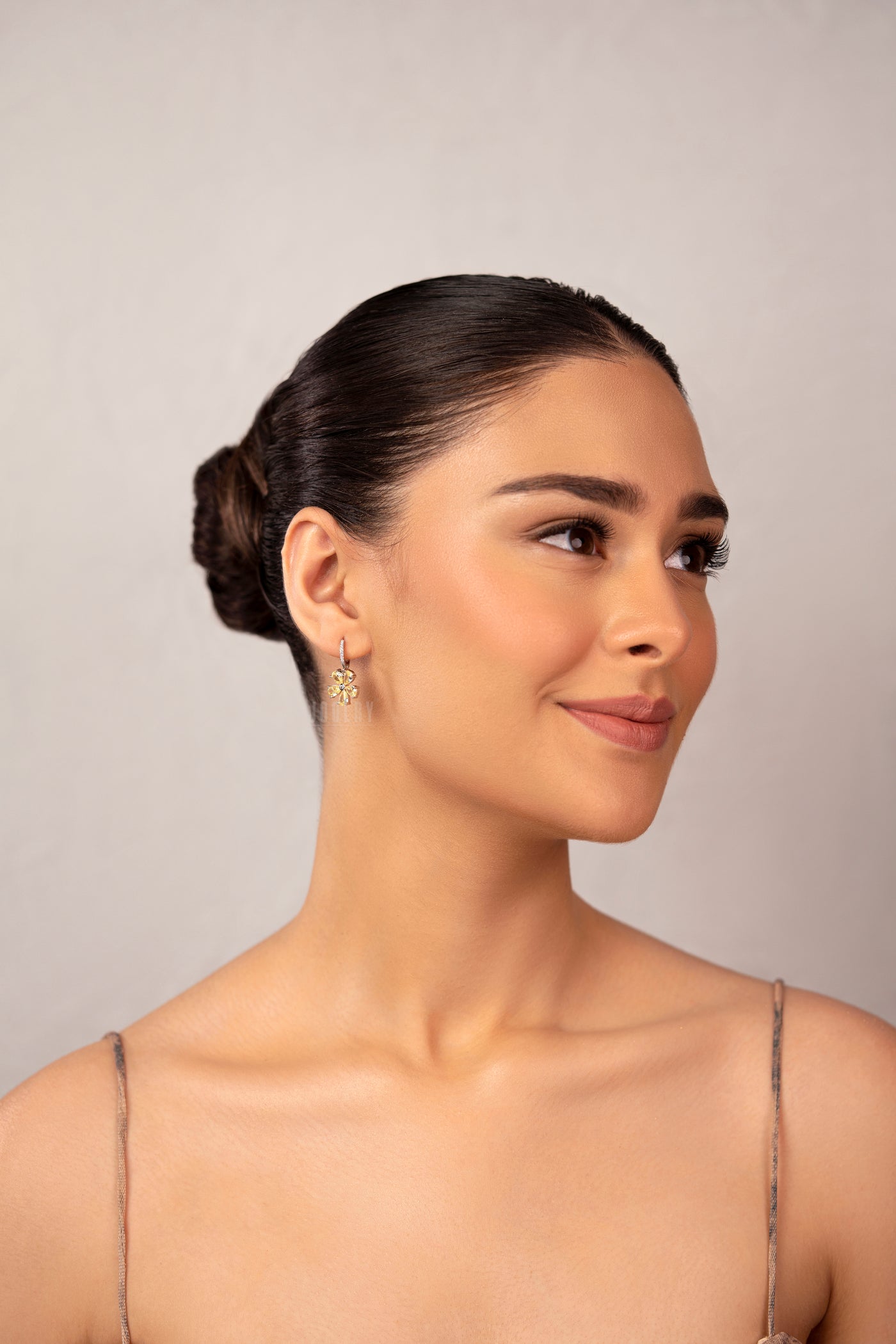 Flower Drop Earrings
