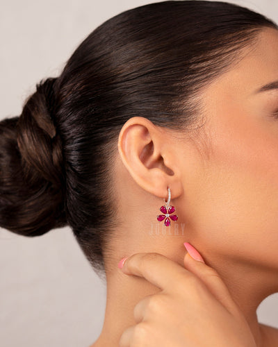 Flower Drop Earrings