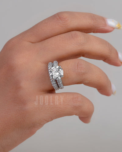 Solitaire Set of 2 Rings