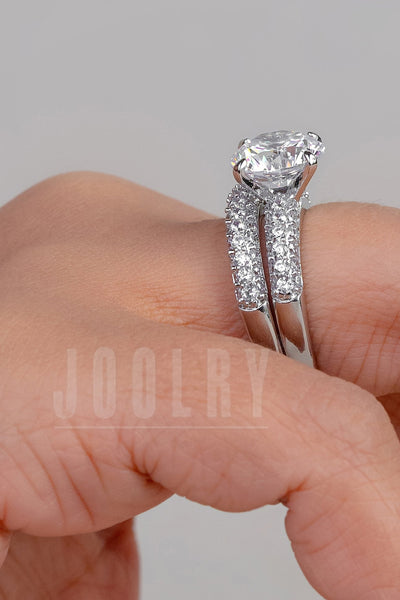 Solitaire Set of 2 Rings