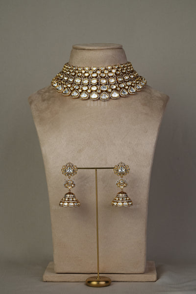 Zehra Moissanite Necklace Set