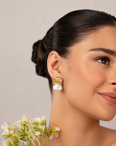 Premium Baroque Pearl Earrings